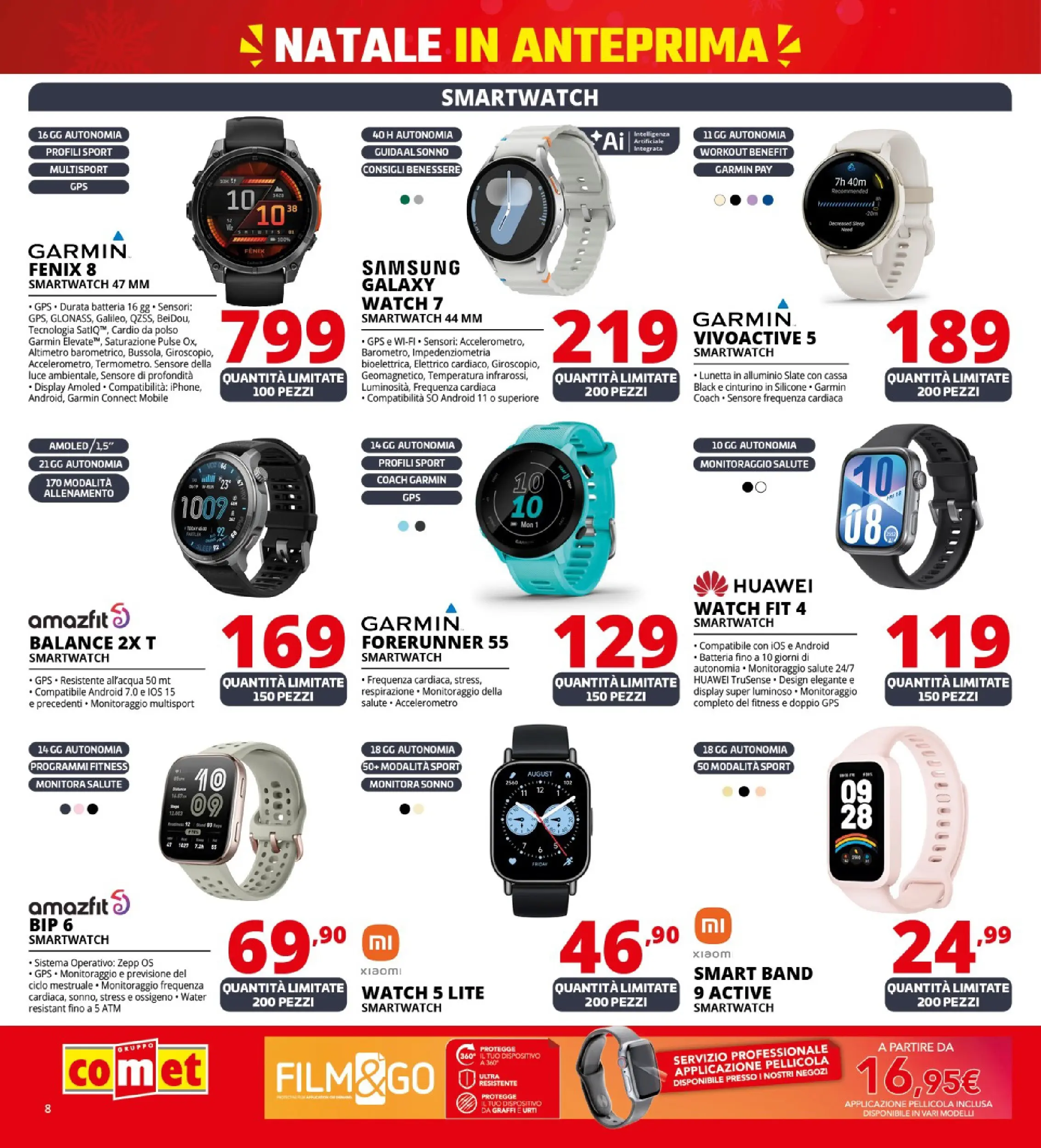 Nuovo Comet - Anteprima Natale da Comet! dal 02/12/2025 > offerte anteprima 🛍️ | Pagina: 8 | Prodotti: Mobile, Pellicola, Smartwatch, Batteria