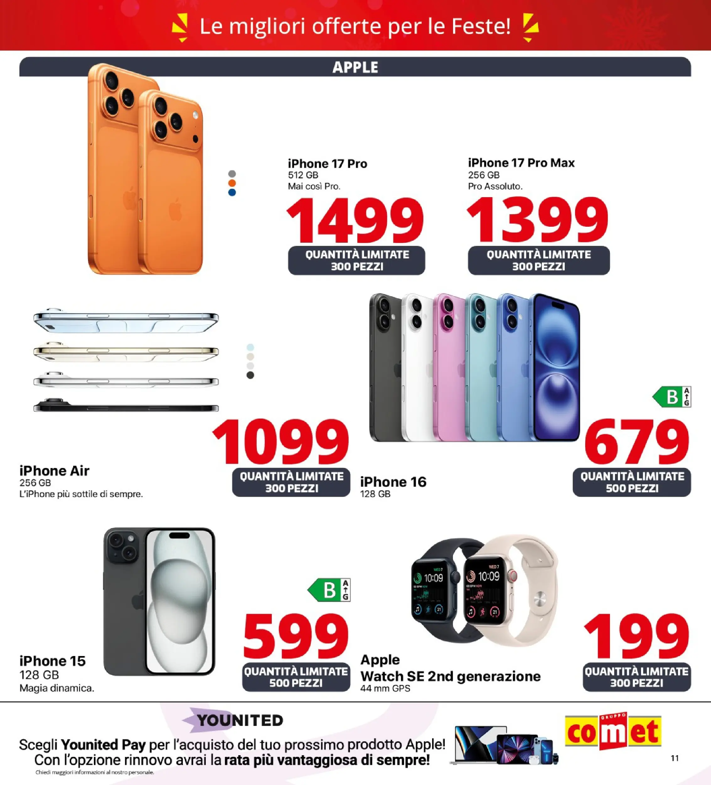 Nuovo Comet - Anteprima Natale da Comet! dal 02/12/2025 > offerte anteprima 🛍️ | Pagina: 11 | Prodotti: Iphone