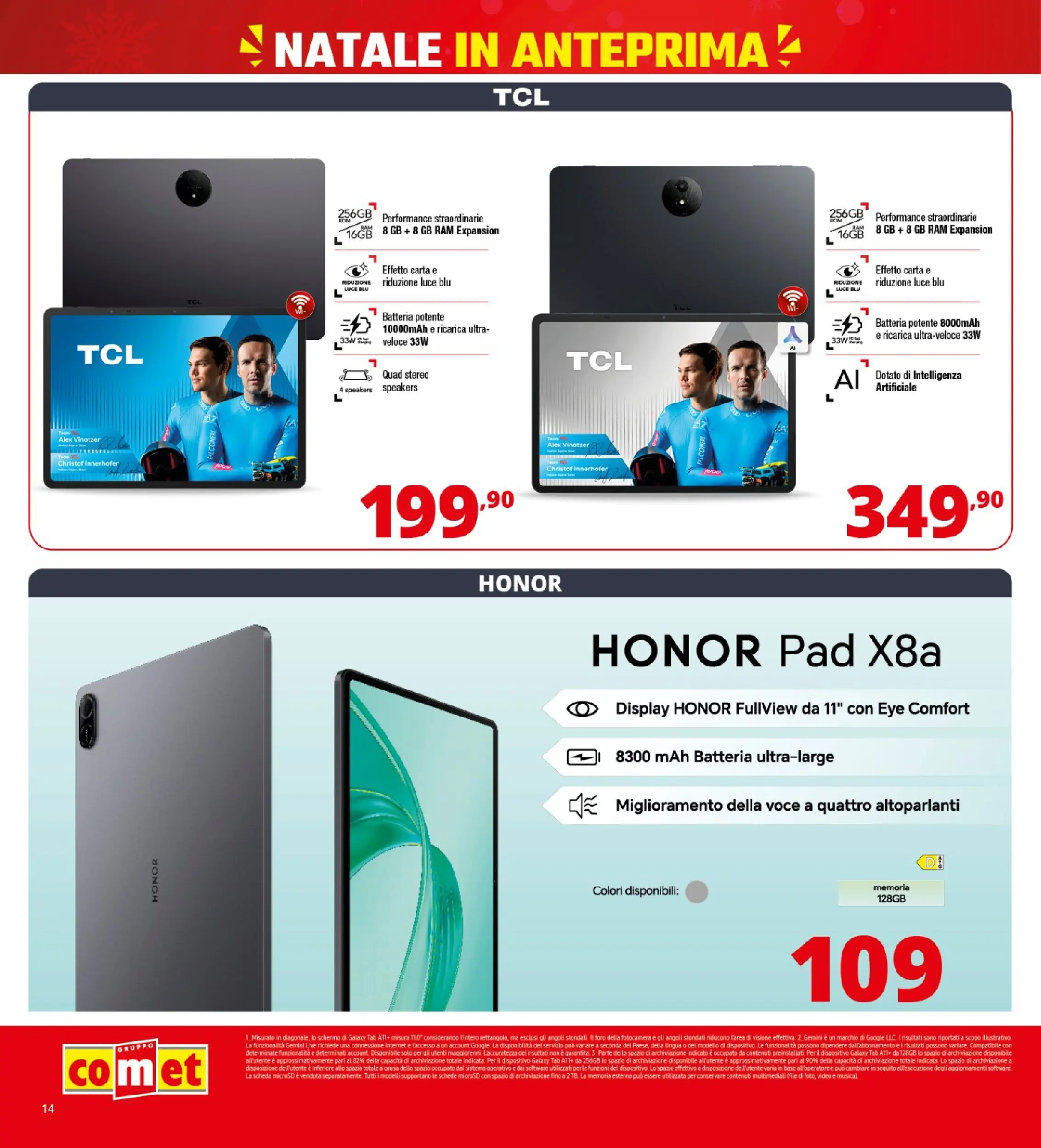 Nuovo Comet - Anteprima Natale da Comet! dal 02/12/2025 > offerte anteprima 🛍️ | Pagina: 14 | Prodotti: Schermo, Video, Fotocamera, Batteria