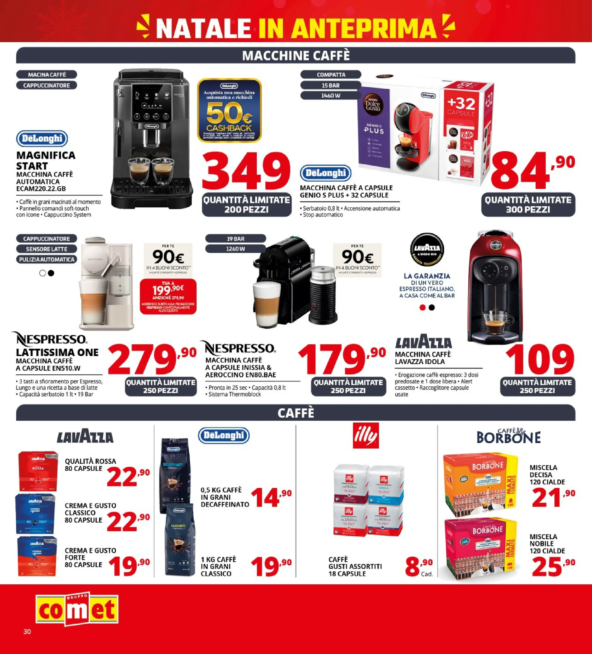Nuovo Comet - Anteprima Natale da Comet! dal 02/12/2025 > offerte anteprima 🛍️ | Pagina: 30 | Prodotti: Crema, Caffè, Latte, Macina