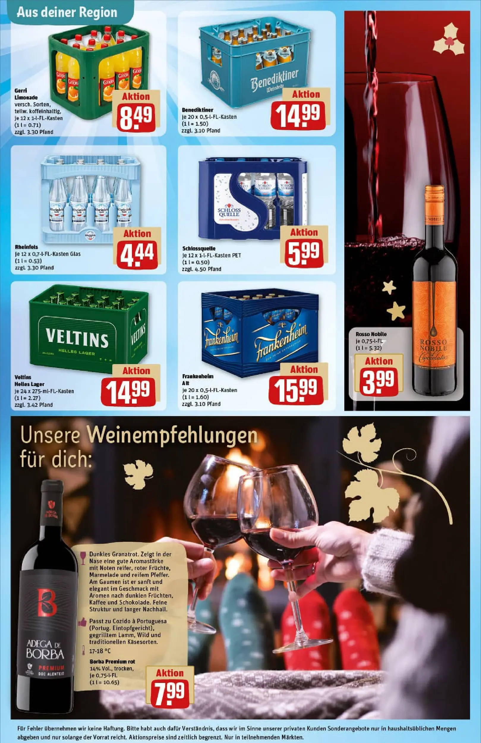 REWE Prospekt ab 07.12.2025 zum Blättern » Angebote | Seite: 27 | Produkte: Kaffee, Limonade, Veltins