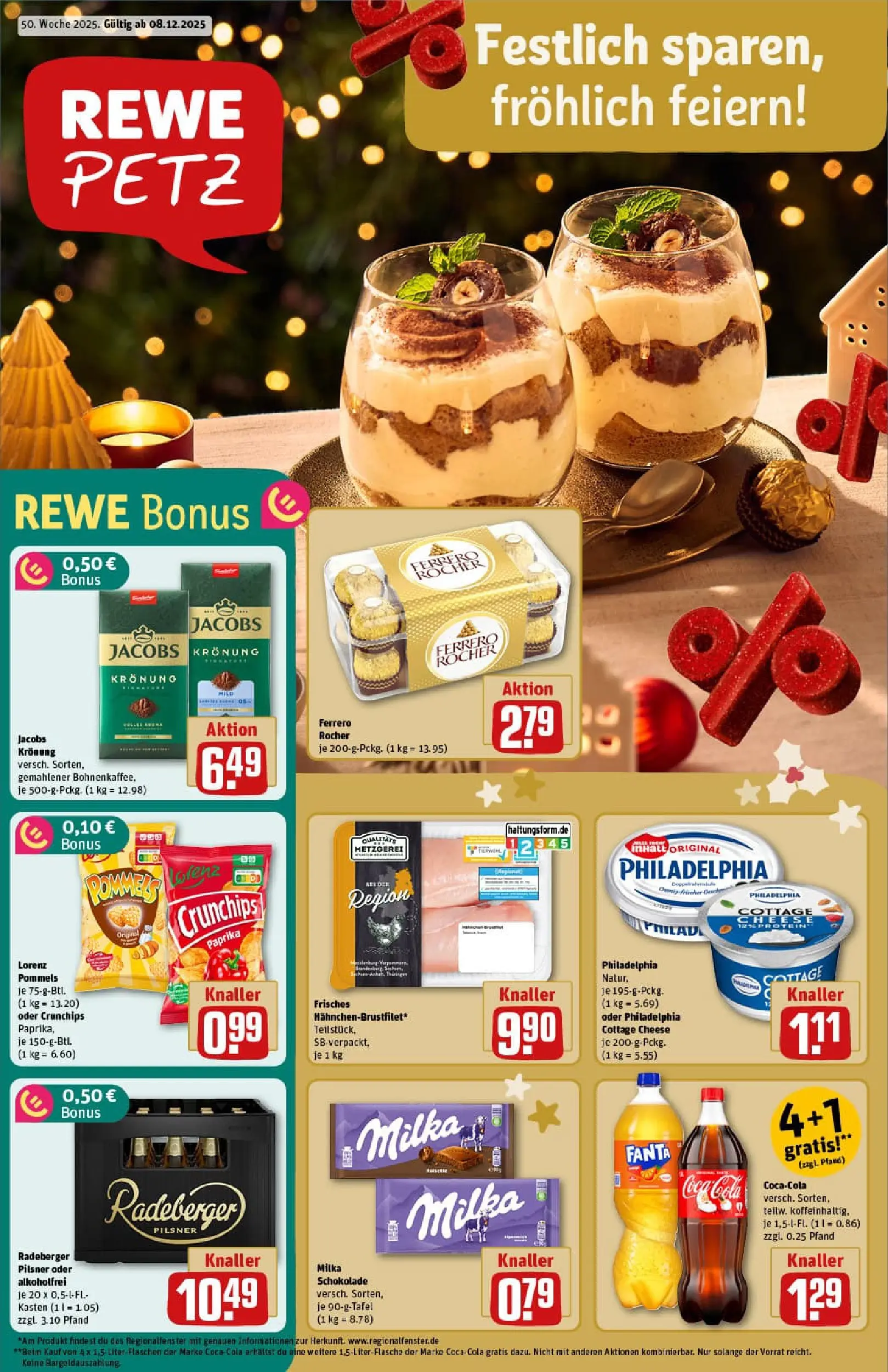 REWE Prospekt ab 07.12.2025 zum Blättern » Angebote | Seite: 1