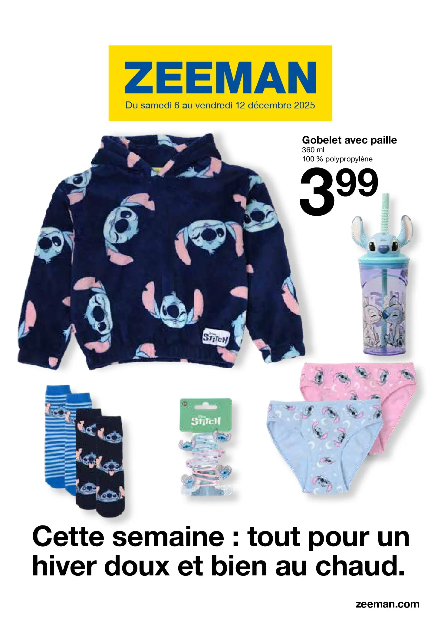 Zeeman - Zeeman catalogue à partir du 05/12/2025 - promo en ligne | Page: 1