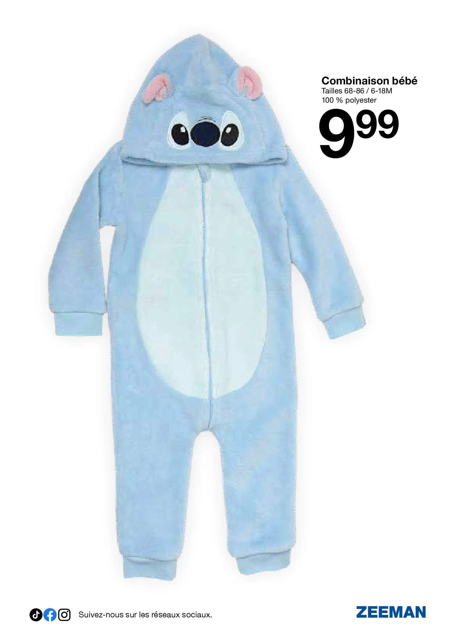 Zeeman - Zeeman catalogue à partir du 05/12/2025 - promo en ligne | Page: 3 | Produits: Combinaison