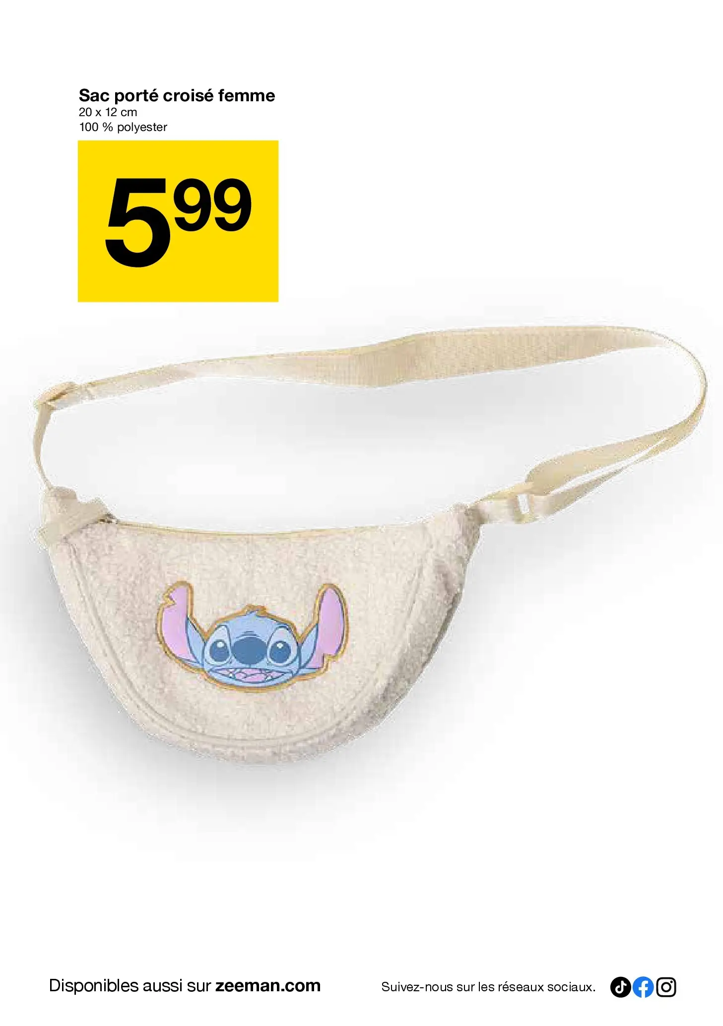 Zeeman - Zeeman catalogue à partir du 05/12/2025 - promo en ligne | Page: 7 | Produits: Sac, Porte