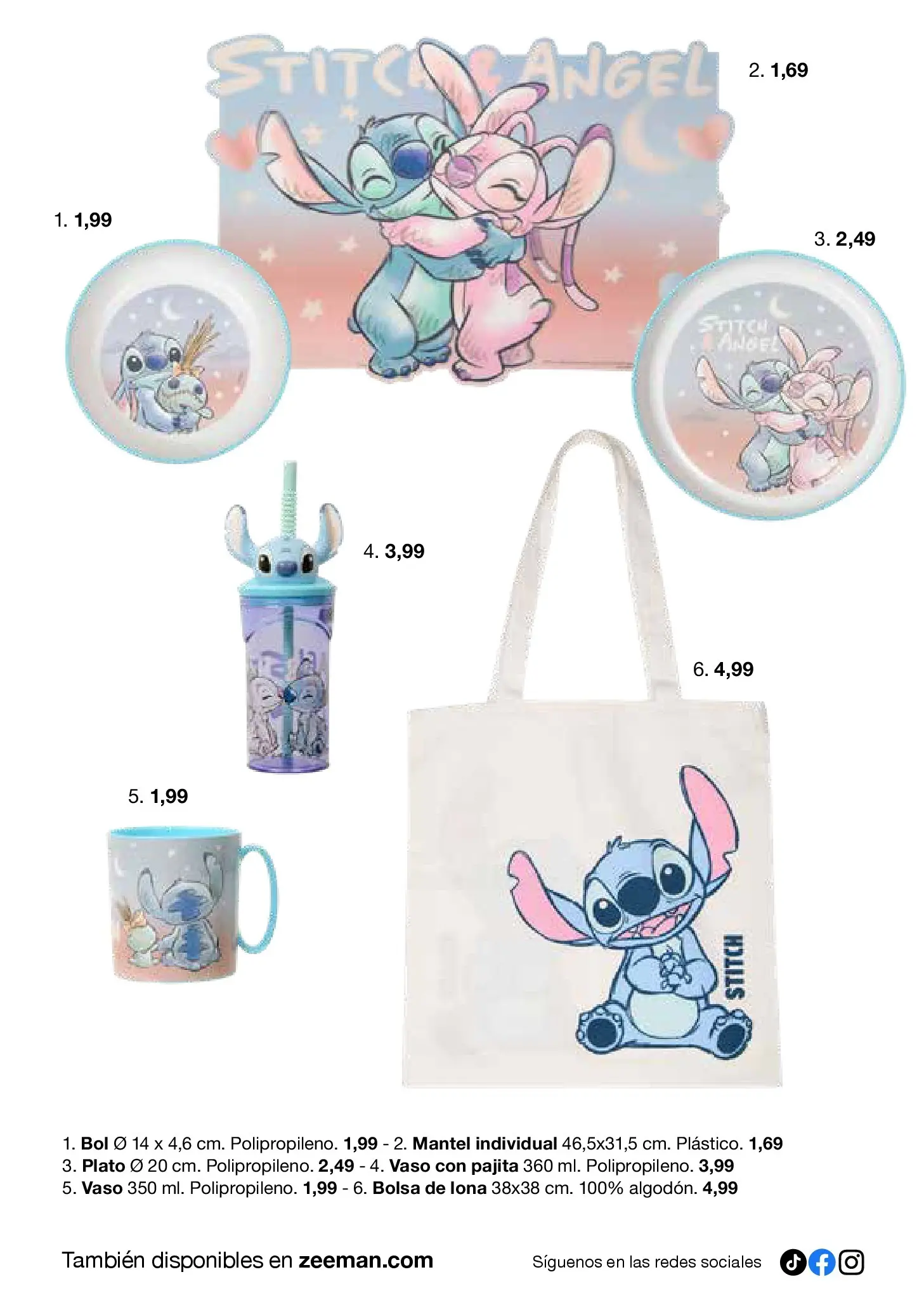 Ofertas - Folleto ZEEMAN 【Diciembre】 | Página: 8 | Productos: Mantel, Bolsa