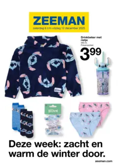 Zeeman - Zeeman folder tot 12.12.2025 - Voorbeeld van een folder van Zeeman, geldig van 05.12.2025