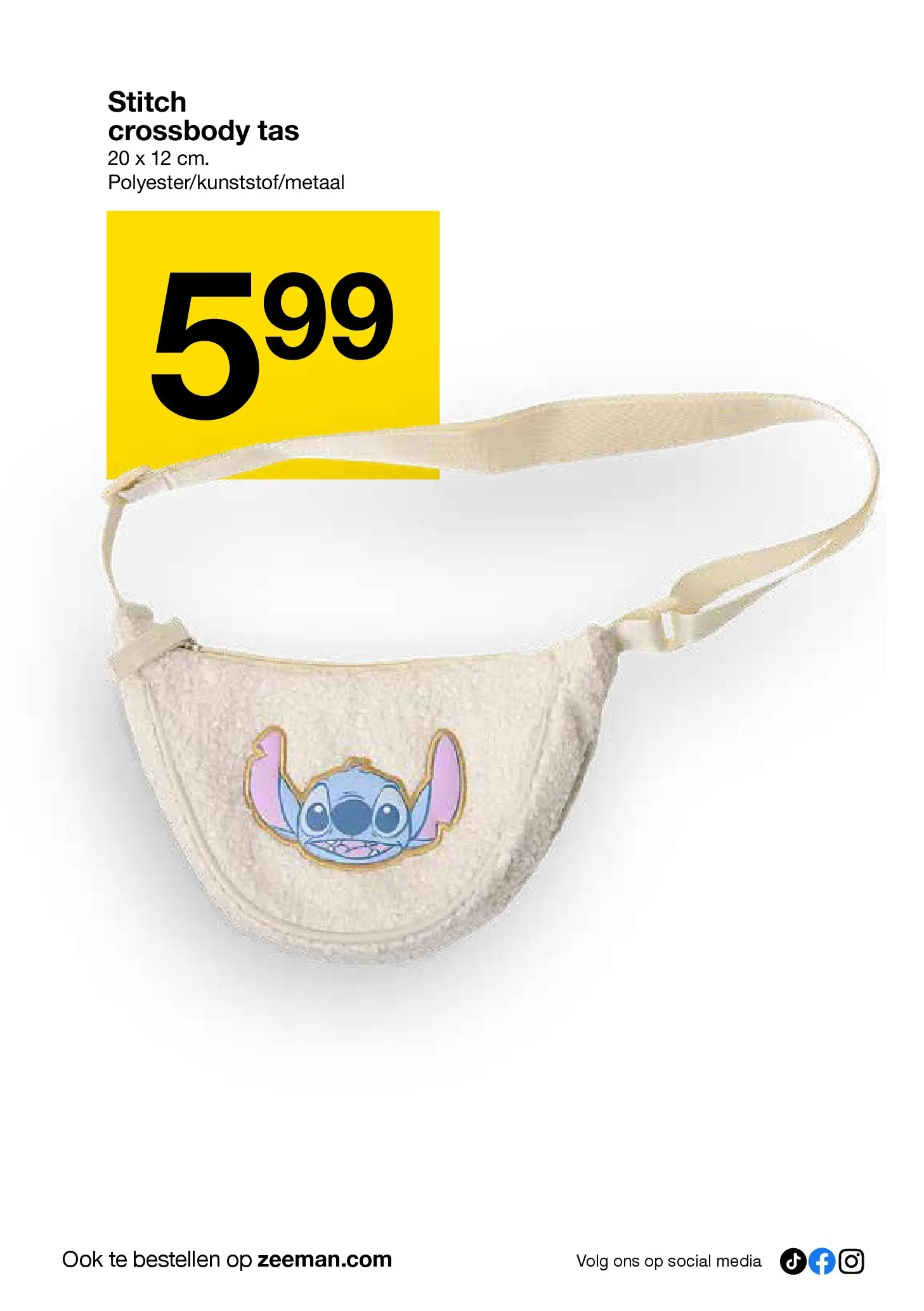 Zeeman folder vanaf 05-12-2025 || NIEUWE | Pagina: 12 | Producten: Tas