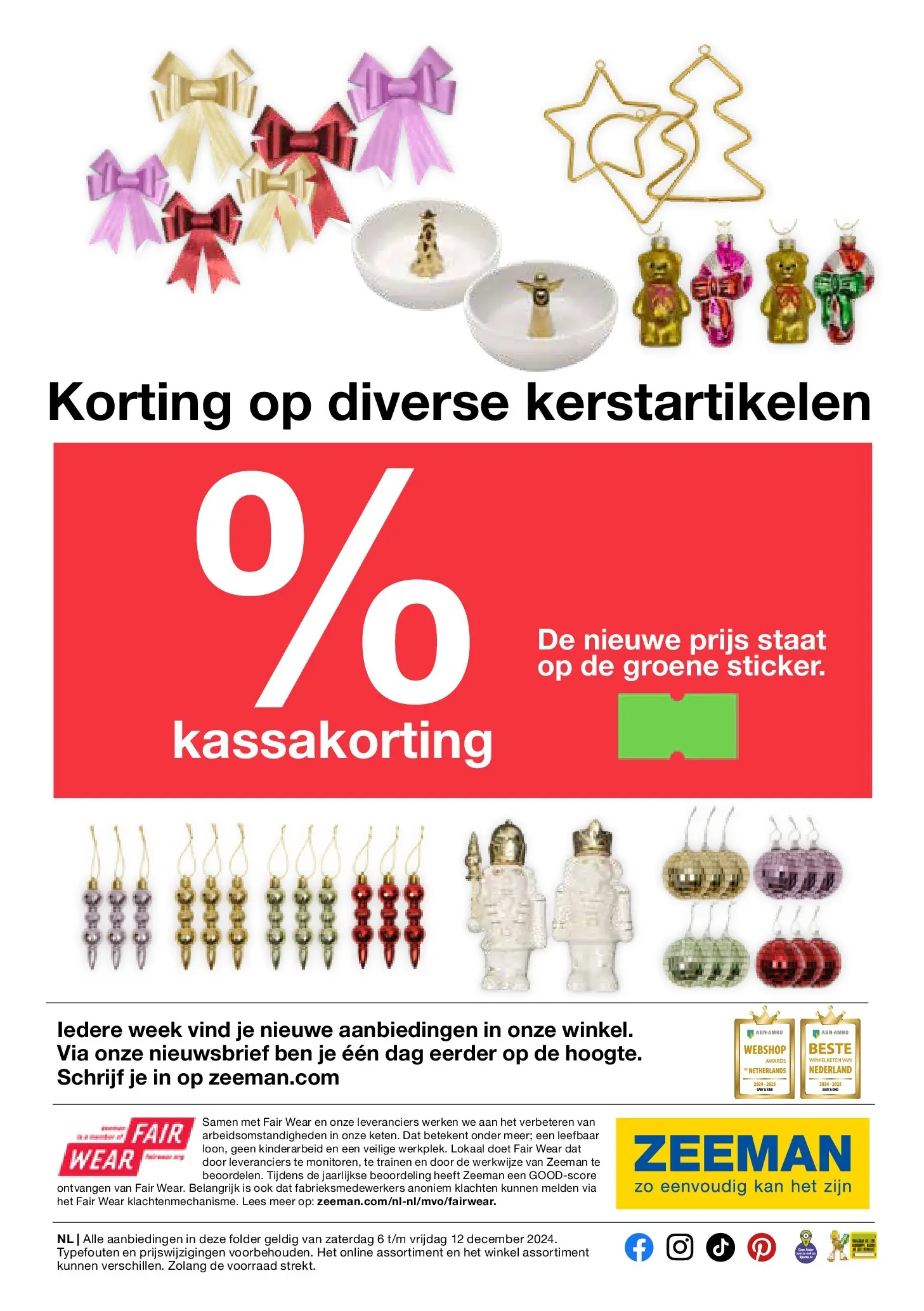 Zeeman folder vanaf 05-12-2025 || NIEUWE | Pagina: 13 | Producten: Kan