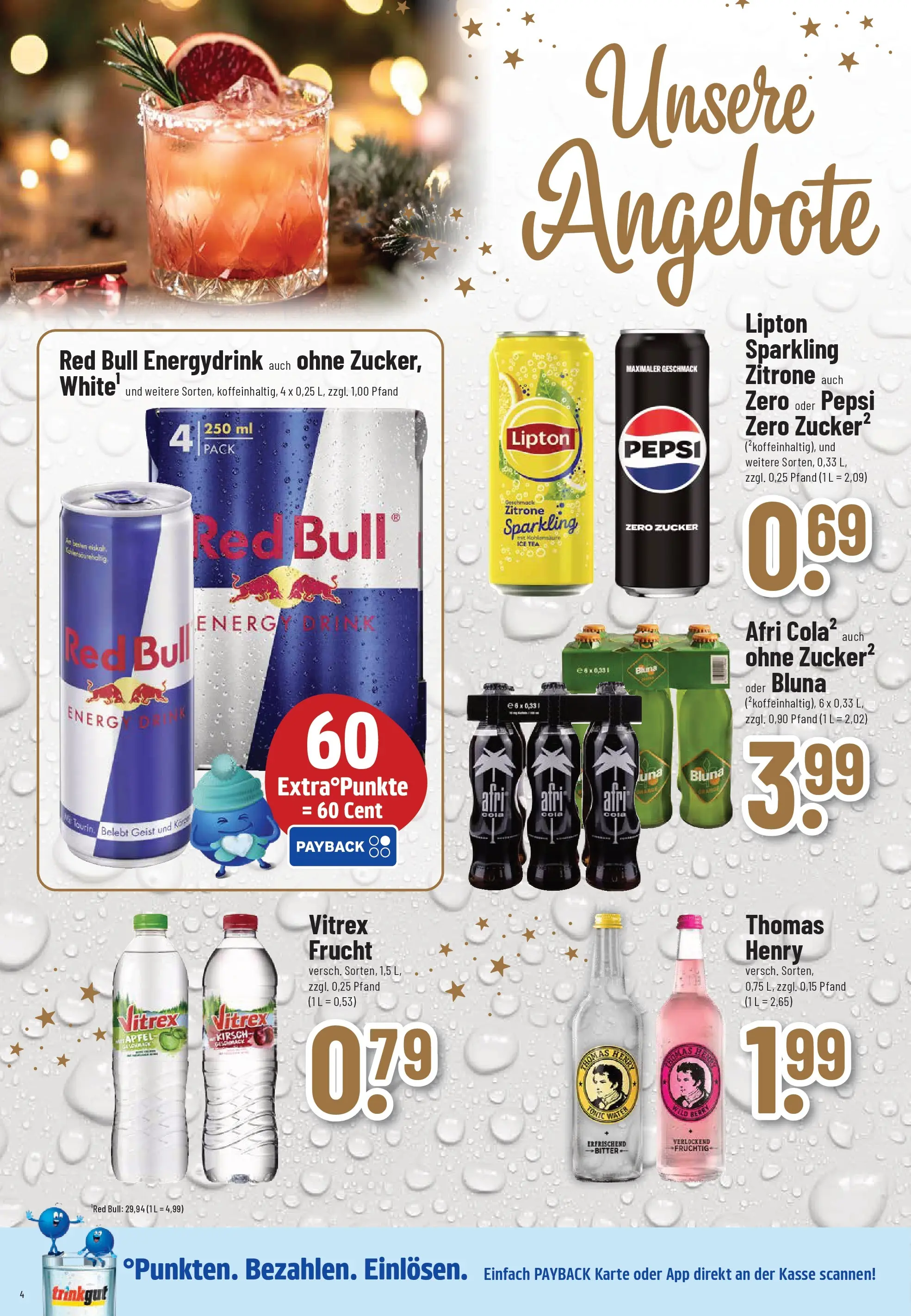 Trinkgut - trinkgut: Wochenangebote (ab 07.12.2025) » Angebote online | Seite: 4 | Produkte: Cola, Äpfel, Zucker, Zitrone