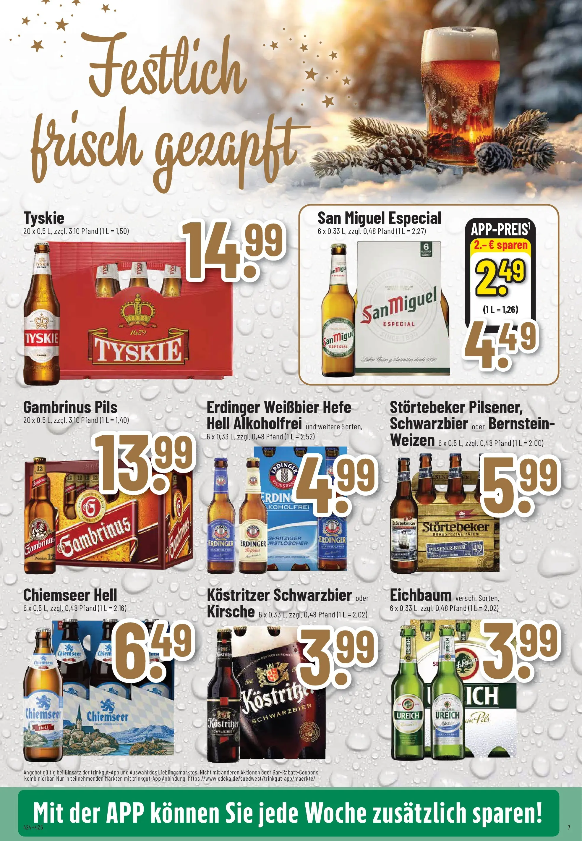 Trinkgut - trinkgut: Wochenangebote (ab 07.12.2025) » Angebote online | Seite: 7 | Produkte: Erdinger, Bier, Weißbier, Pils