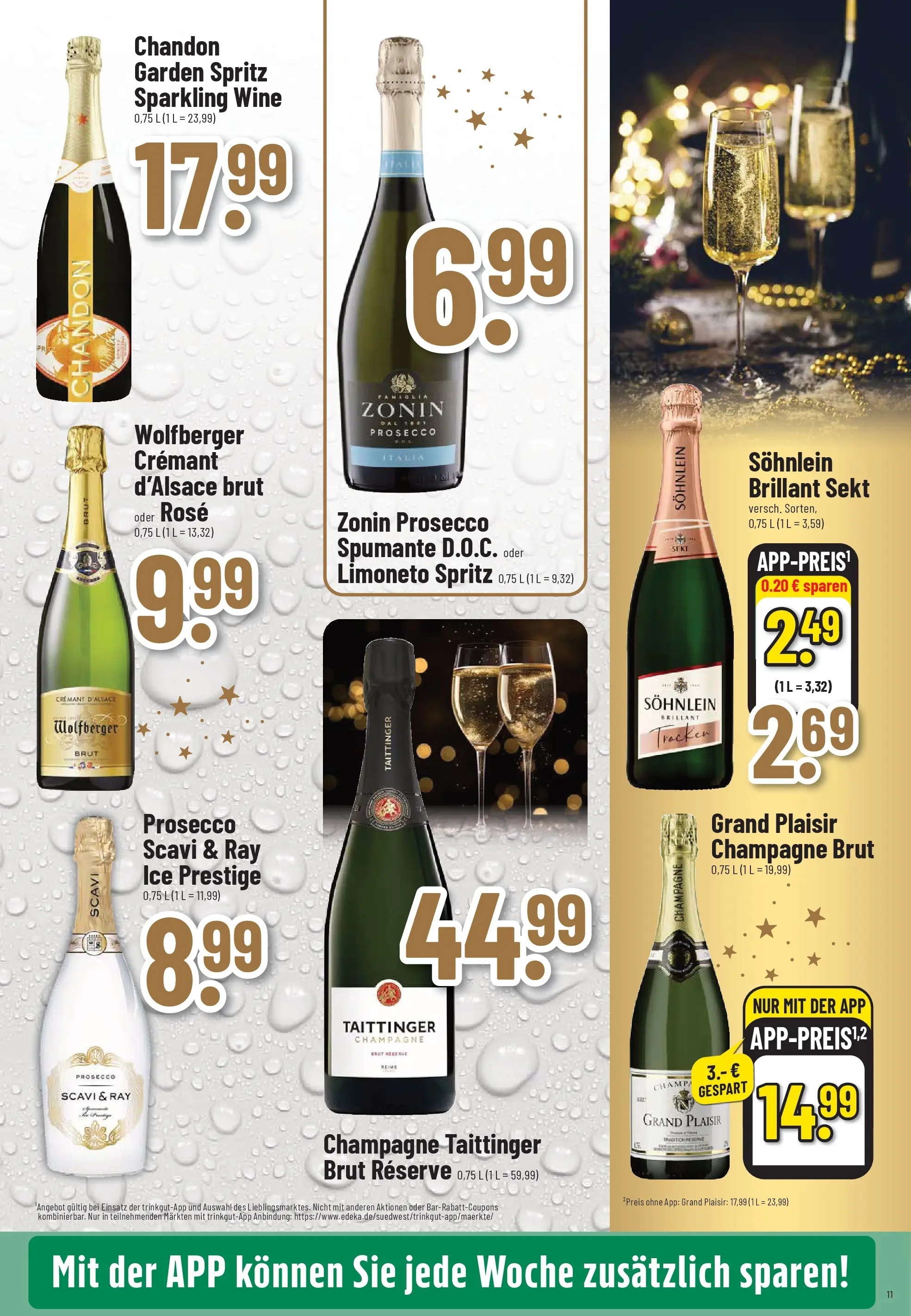 Trinkgut - trinkgut: Wochenangebote (ab 07.12.2025) » Angebote online | Seite: 11 | Produkte: Sekt, Prosecco