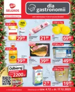 Oferta dla gastronomii Selgros – do 17.12.2025