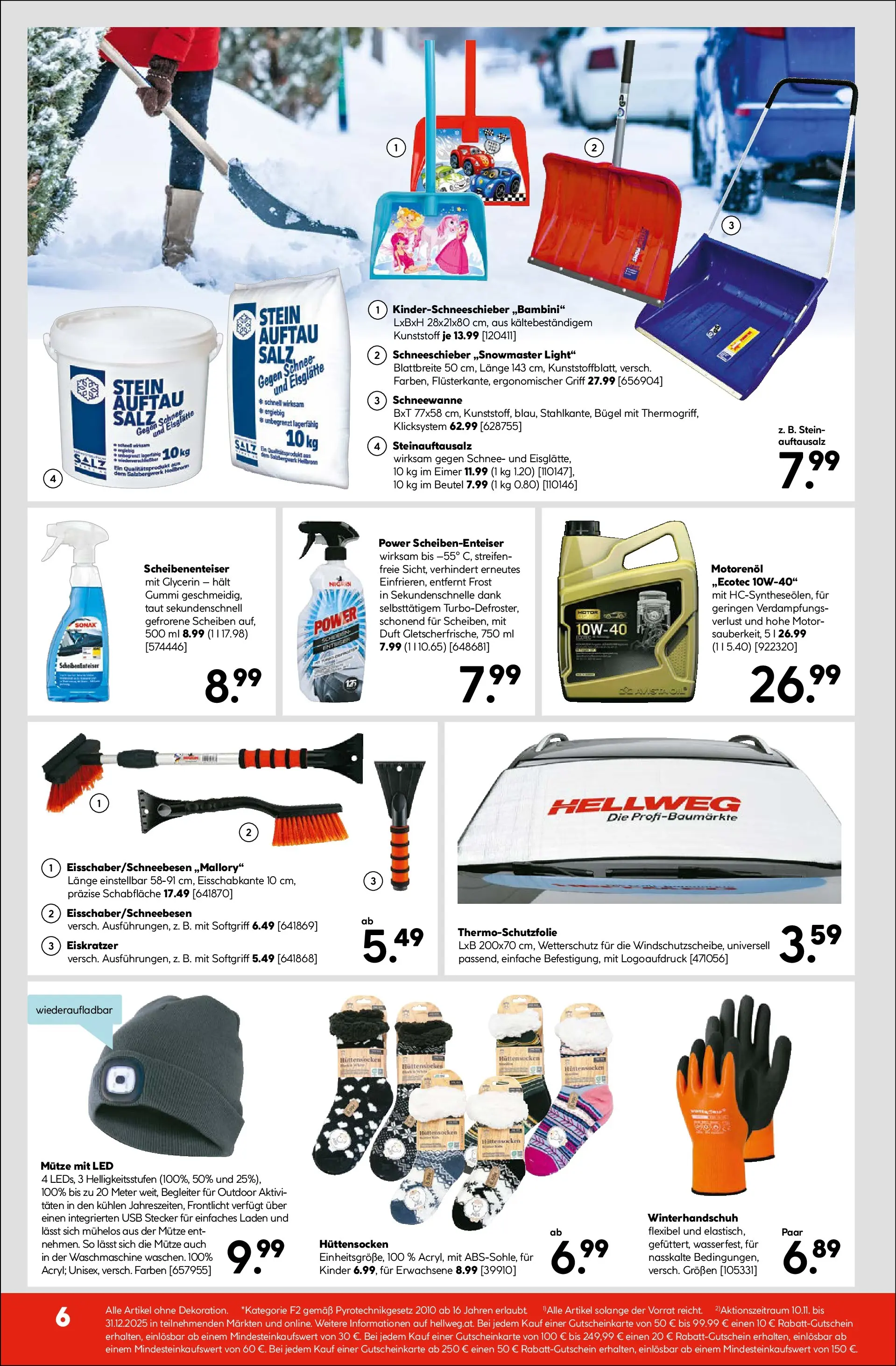 HELLWEG Ried von 11.12.2025 - Aktuelle Angebote | Seite: 6 | Produkte: Salz, USB, Waschmaschine, Duft