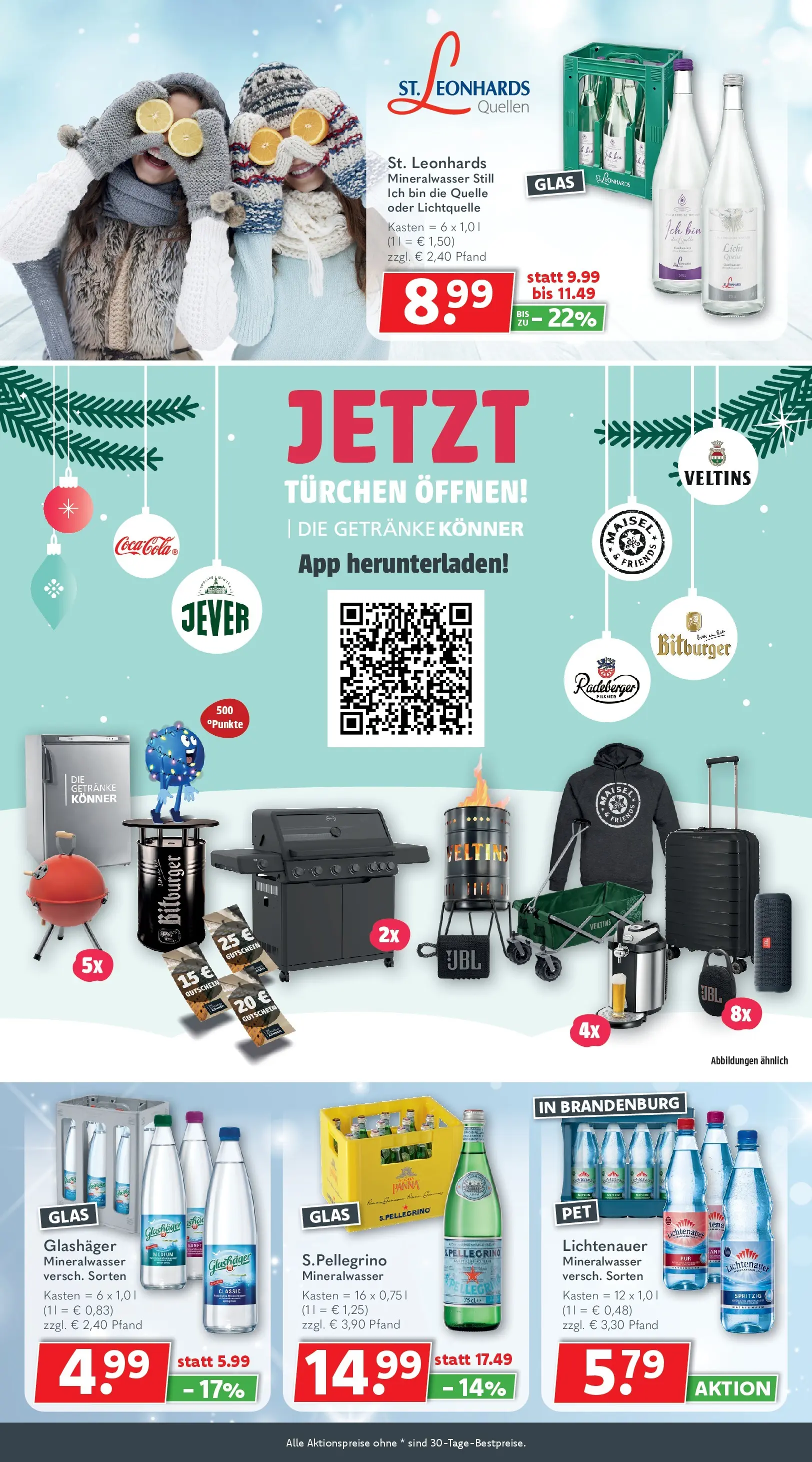 Getränkeland - Getränkeland: Getränkeangebote (ab 07.12.2025) zum Blättern | Seite: 7 | Produkte: Bitburger, Jever, Radeberger pilsner, Veltins