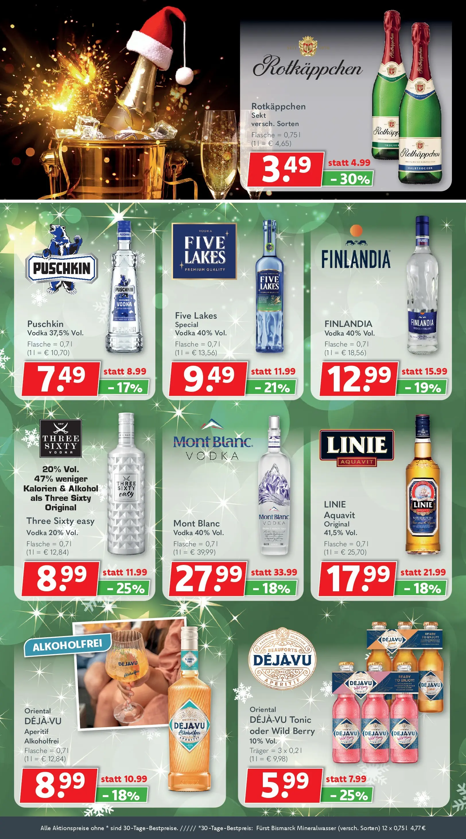 Getränkeland - Getränkeland: Getränkeangebote (ab 07.12.2025) zum Blättern | Seite: 8 | Produkte: Rotkappchen sekt, Mineralwasser, Rotkäppchen, Vodka