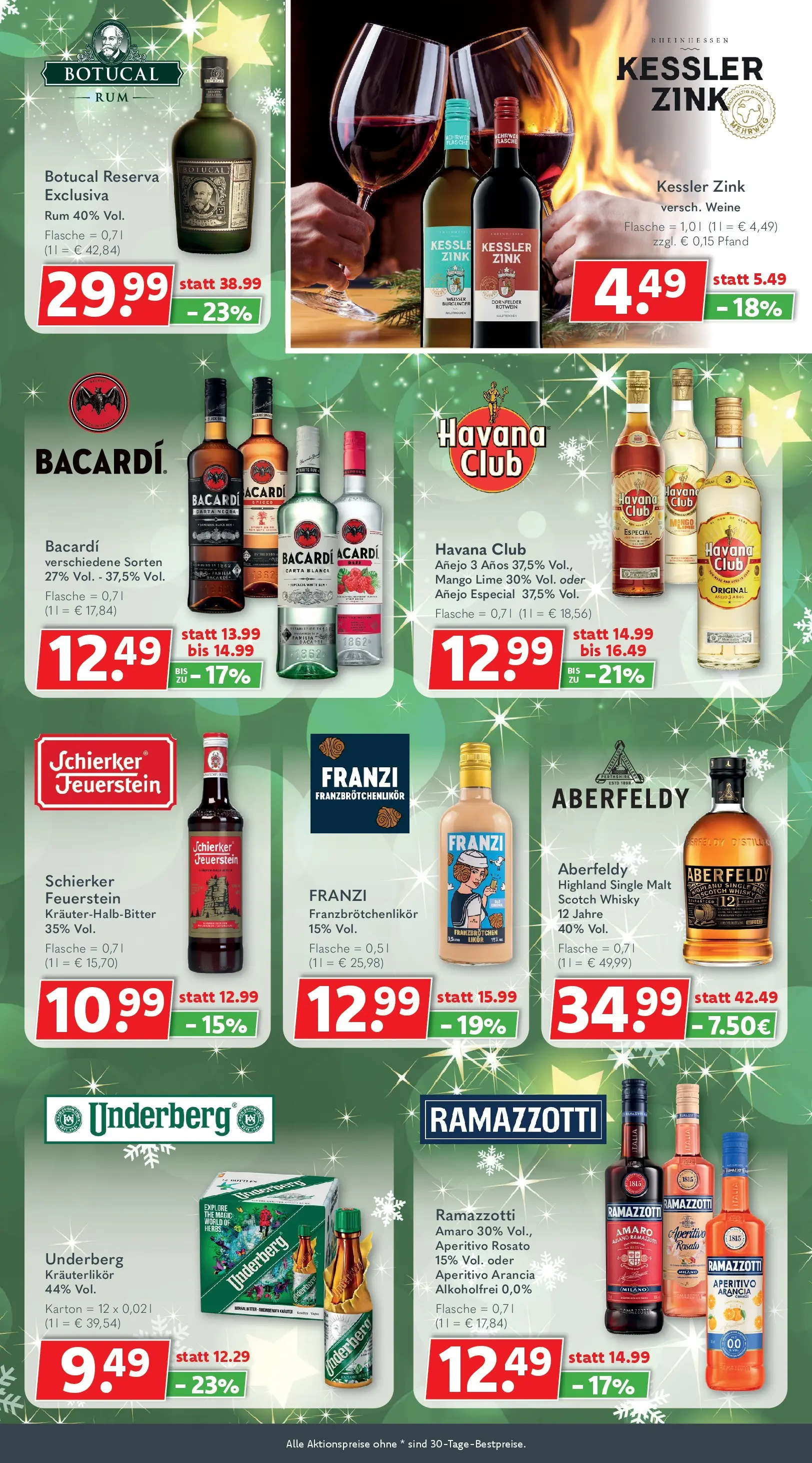 Getränkeland - Getränkeland: Getränkeangebote (ab 08.12.2025) zum Blättern | Seite: 11 | Produkte: Whisky, Rum, Ramazzotti, Underberg