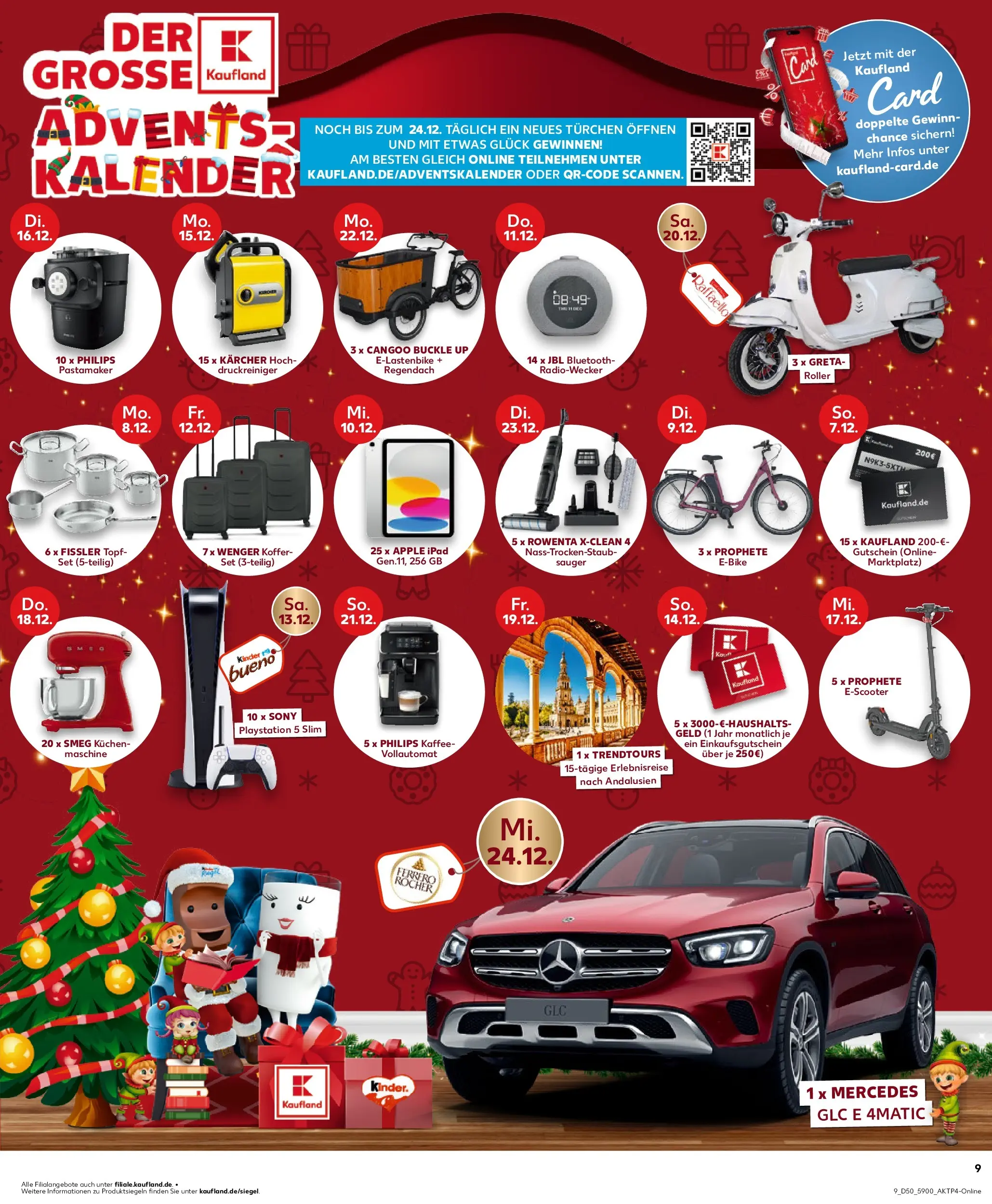 Prospekt Kaufland ab 11.12.2025 » Angebote Online zum Blättern | Seite: 9 | Produkte: Playstation, Sony, Apple, Radiowecker