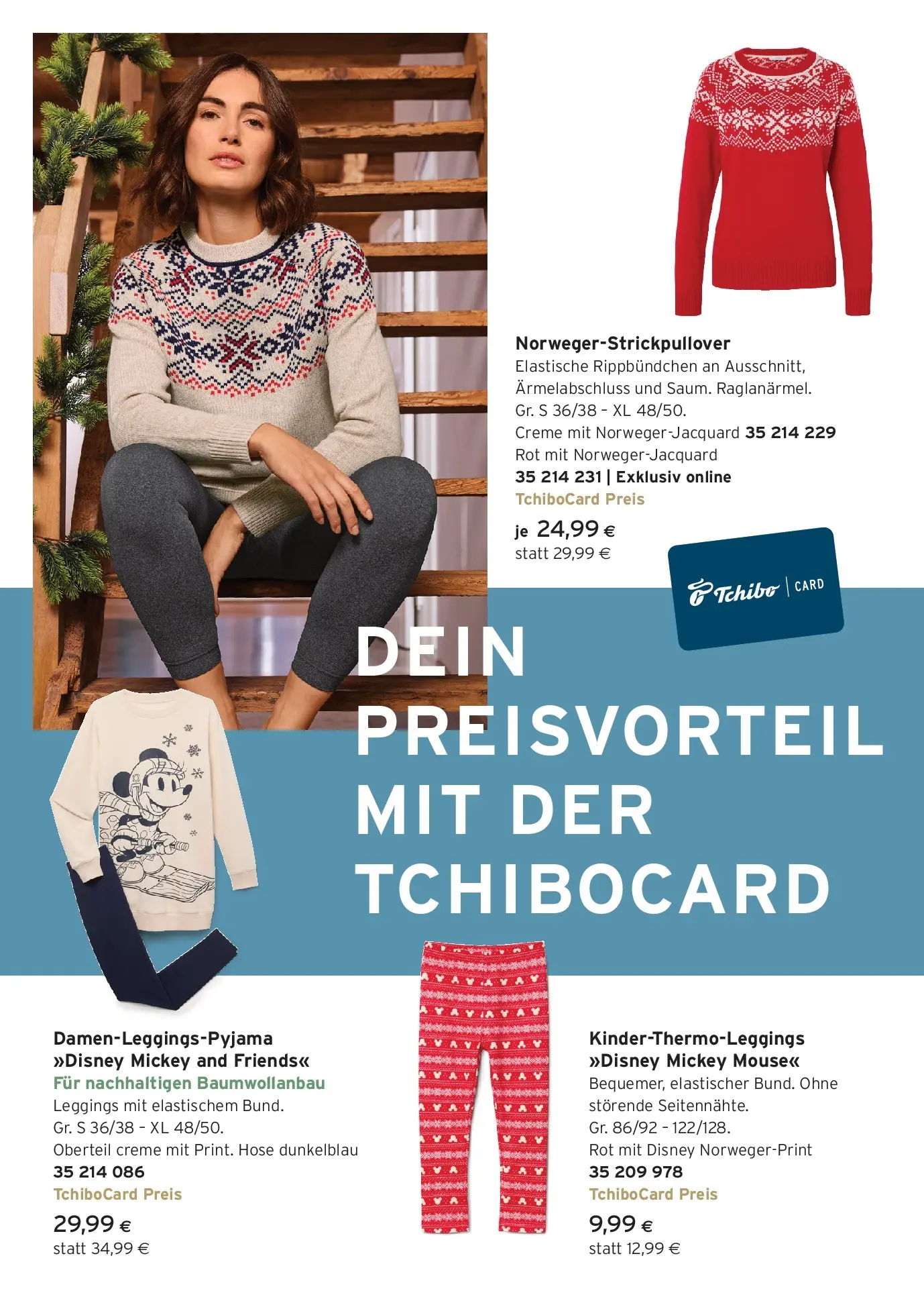 Tchibo Eduscho - Tchibo: Pyjamas, Loungewear & Bettwäsche von 10.12.2025 - Aktuelle Angebote | Seite: 24 | Produkte: Hose, Leggings, Creme