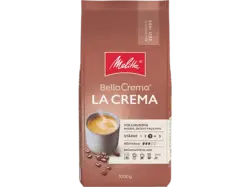 Melitta Bella Crema La Kaffeebohne (1 kg, Kompatibles System: Kaffeevollautomaten)