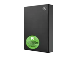 SEAGATE 5TB One Touch Festplatte mit Kennwortschutz, +Rescue, HDD, Extern, USB-Micro-B, Schwarz