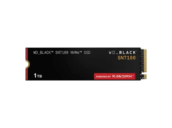 WESTERN DIGITAL WD_black&trade; SN7100 NVMe&trade; SSD 1TB, M.2 2280 NVMe&trade; SSD, PCIe&reg; Gen4, Schwarz