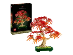 Lego Botanicals 10348 Japanischer Roter Ahorn - Bonsai-Baum Bausatz, Mehrfarbig