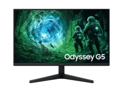 Samsung Odyssey G5 G53F 27 Zoll Gaming Monitor, QHD, 1 ms Reaktionszeit, 300 cd/m², 200 Hz, Schwarz