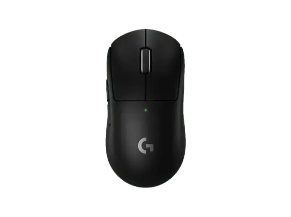 LOGITECH G pro X Superlight 2 Lightspeed Kabellose Gaming Maus, LightForce Switches, kompatibel mit PowerPLAY, 60 Gramm, Schwarz
