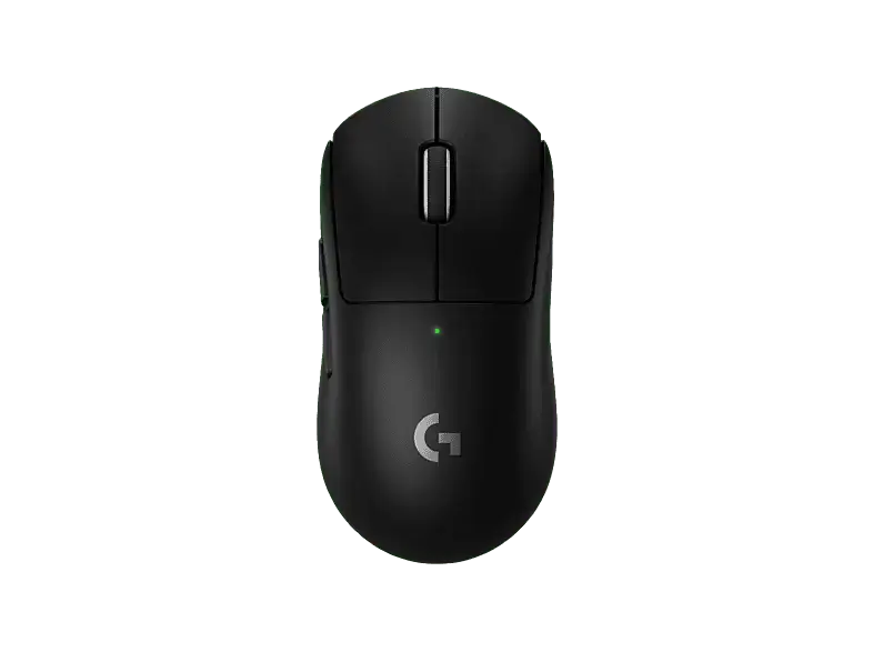 LOGITECH G pro X Superlight 2 Lightspeed Kabellose Gaming Maus, LightForce Switches, kompatibel mit PowerPLAY, 60 Gramm, Schwarz