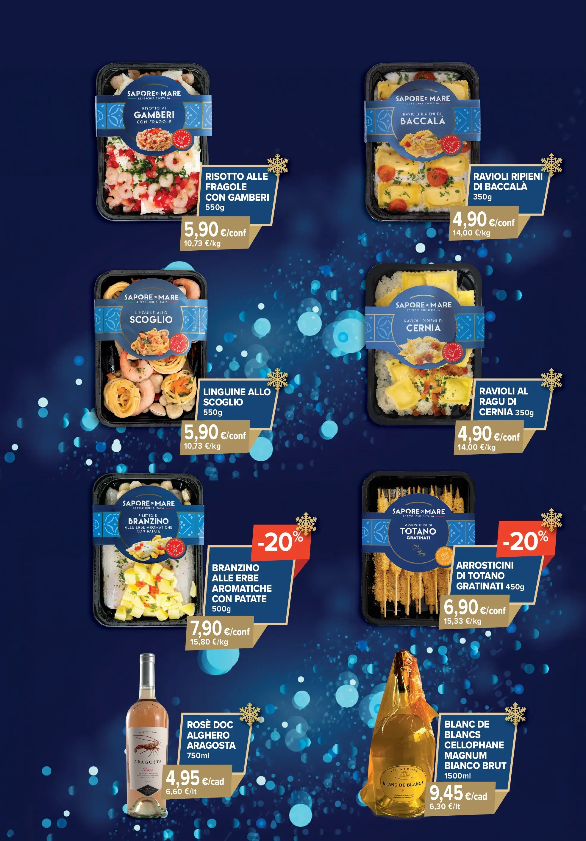 Sapore di mare Volantino dal 05/12 > Offerte NATALE 2025 🎁🎄 | Pagina: 5 | Prodotti: Fragole, Branzino, Ravioli, Totano