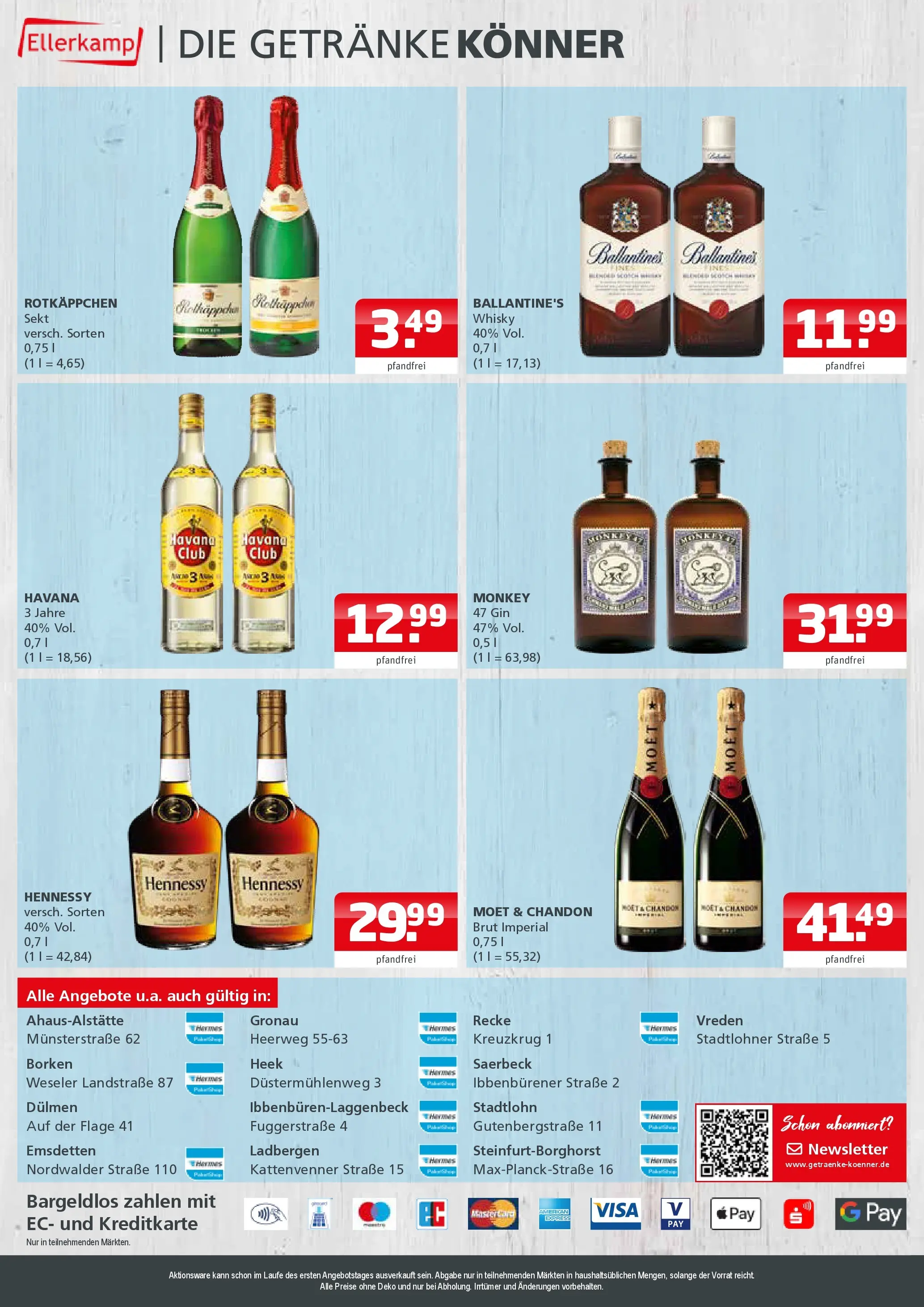 Entdecke - Getränke Ellerkamp: Getränkeangebote (ab 07.12.2025) zum Blättern | Seite: 4