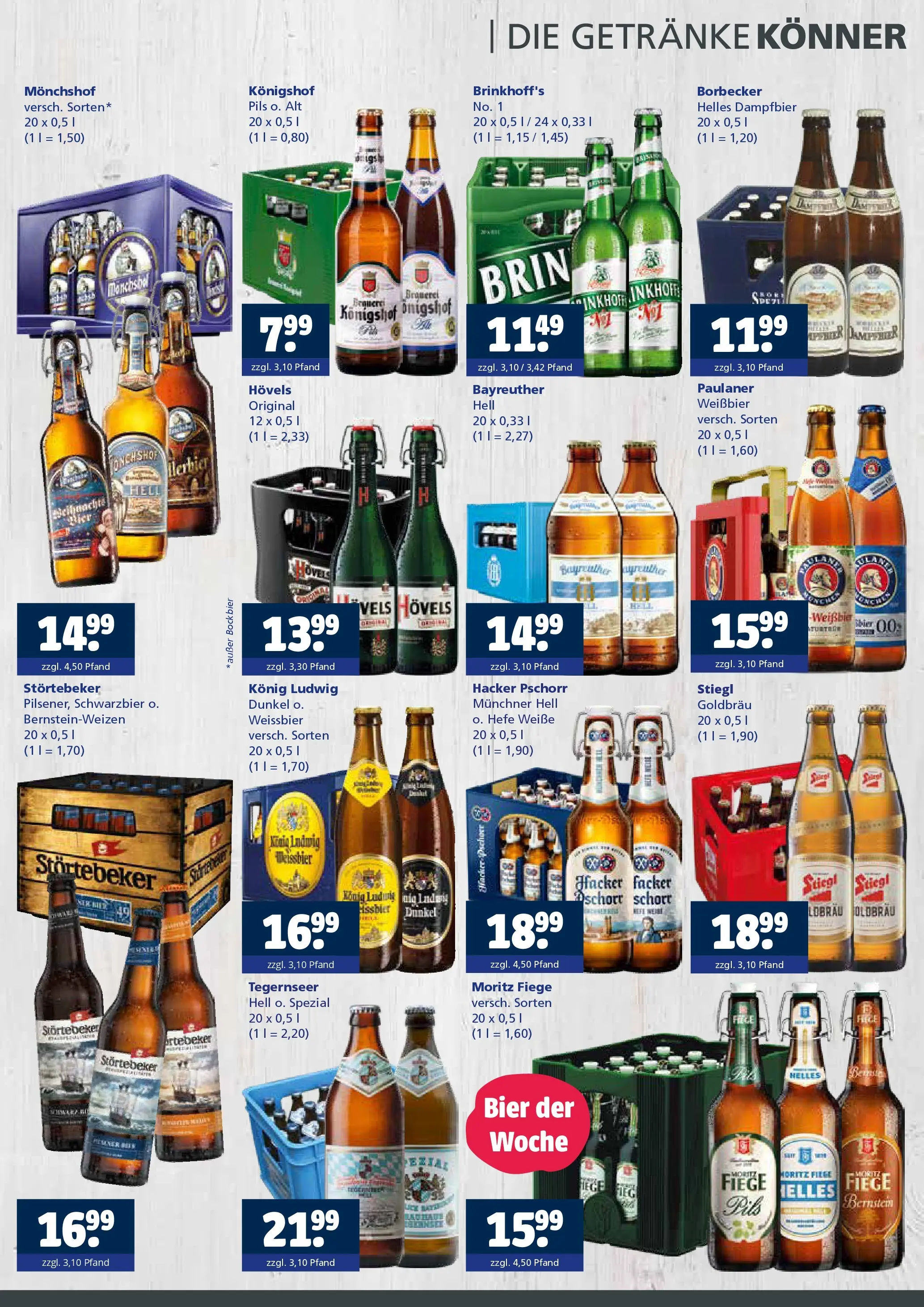 Entdecke - Getränkewelt HSE: Getränkeangebote (ab 14.12.2025) zum Blättern | Seite: 2 | Produkte: Monchshof, Bier, Pils, Paulaner