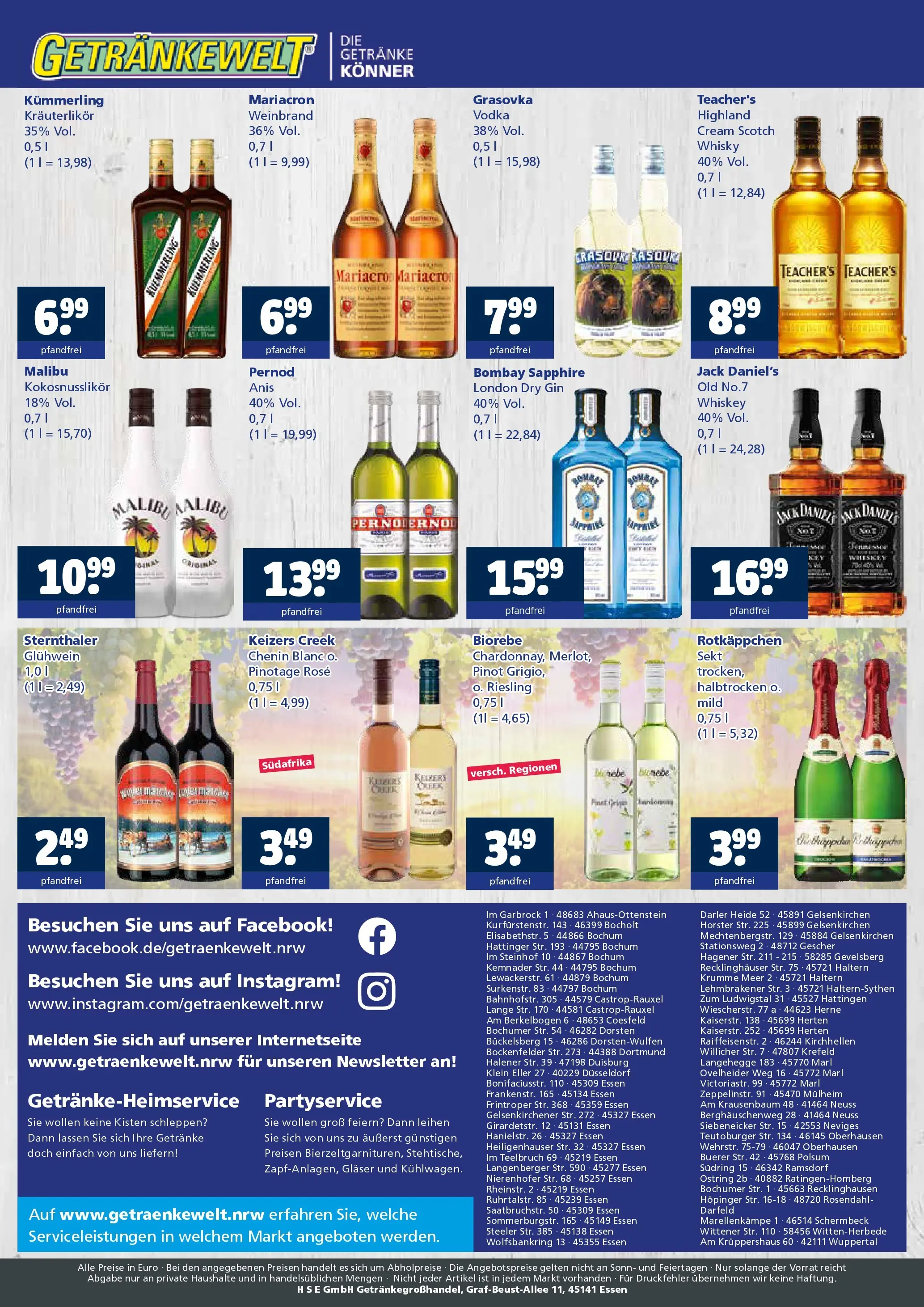 Entdecke - Getränkewelt HSE: Getränkeangebote (ab 07.12.2025) zum Blättern | Seite: 4