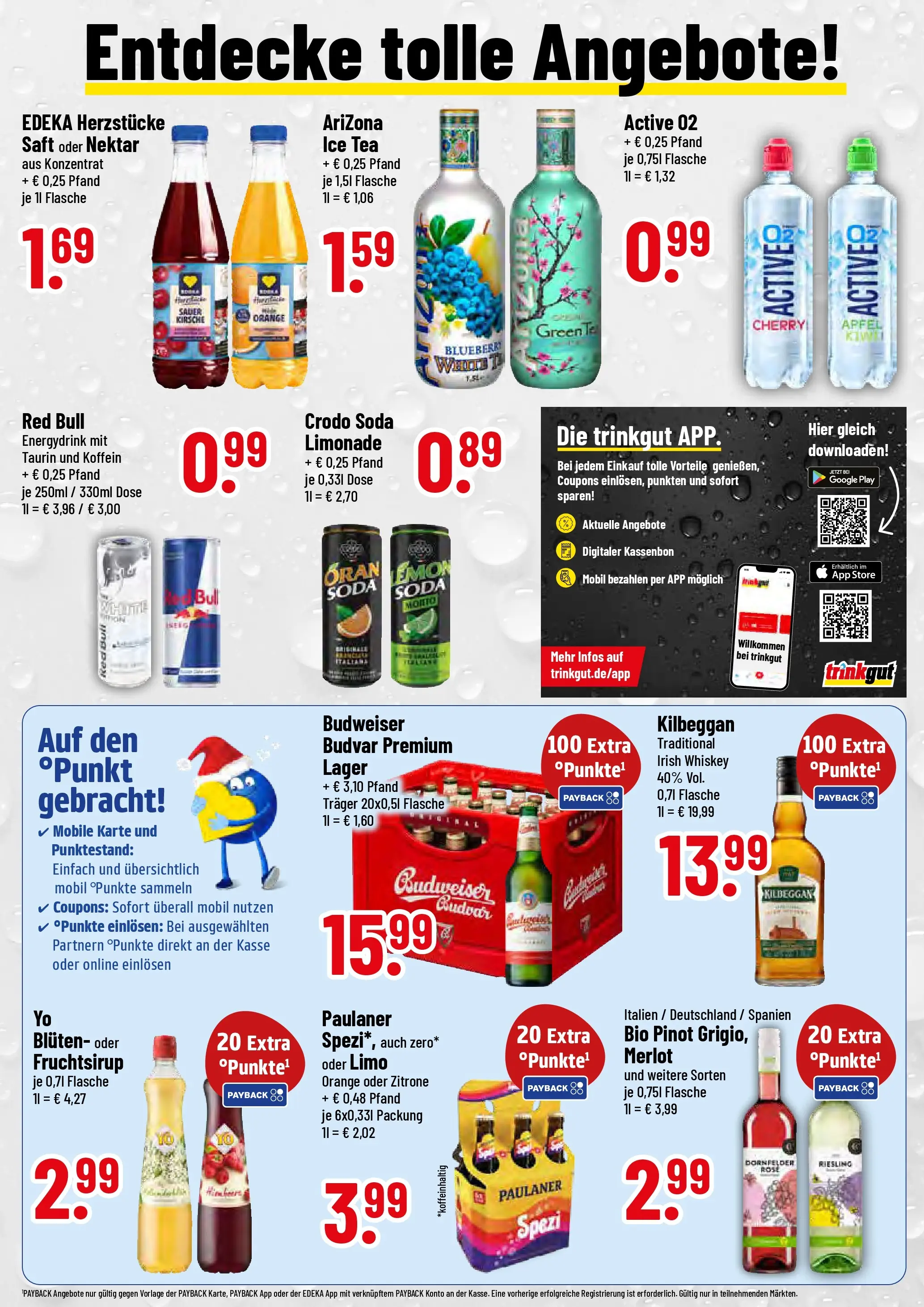 Trinkgut - trinkgut: Wochenangebote (ab 07.12.2025) » Angebote online | Seite: 2 | Produkte: Champignons, Zwiebeln, Chinakohl, Blumenkohl