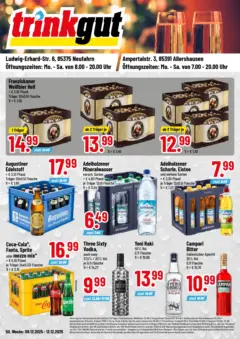 Trinkgut - trinkgut: Wochenangebote ab 07.12.2025 gültig Trinkgut - trinkgut: Wochenangebote ab 07.12.2025 gültig