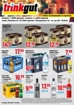 Trinkgut - trinkgut: Wochenangebote ab 07.12.2025 gültig