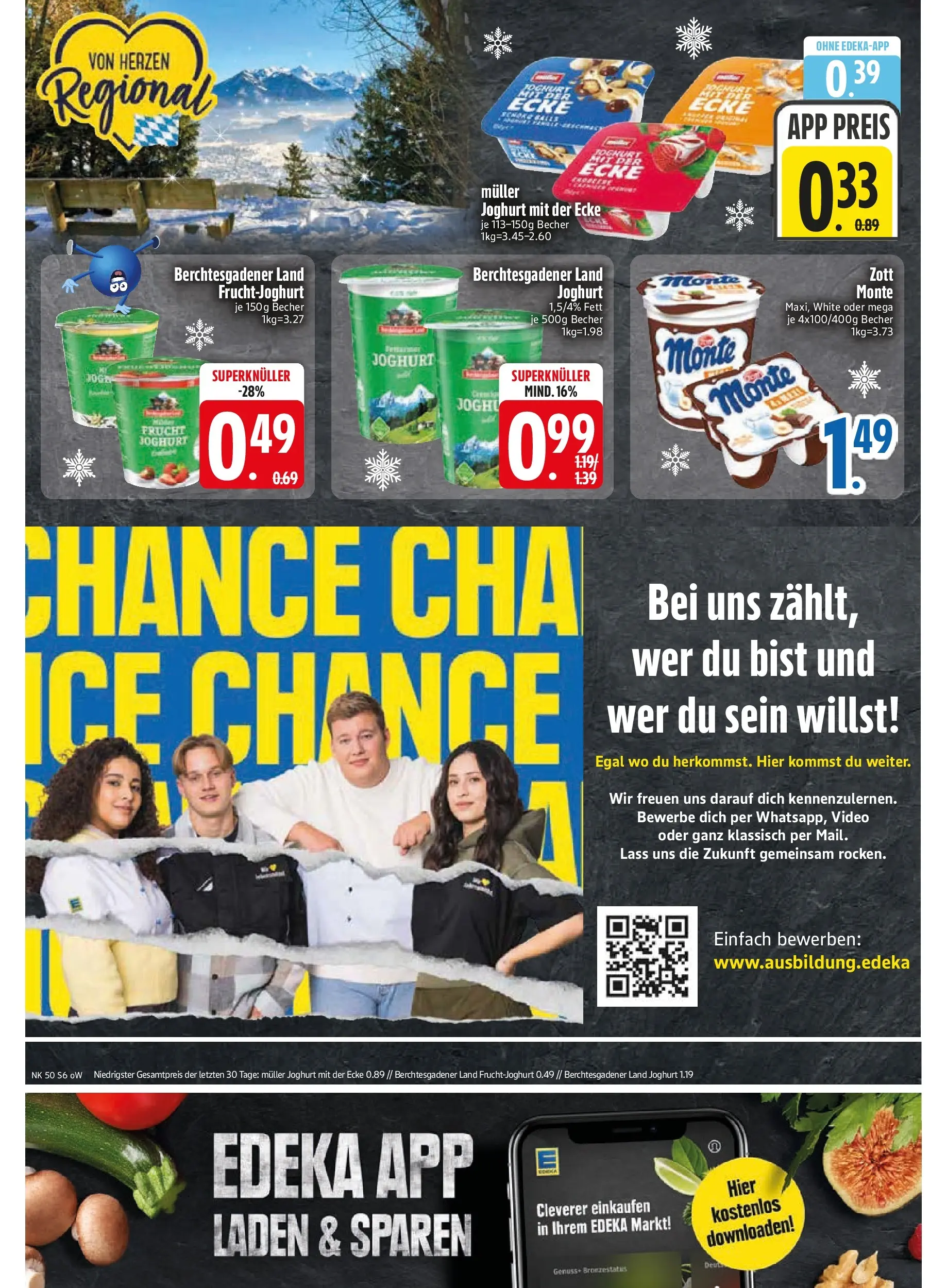 Edeka prospekt Zwiesel	 (ab 07.12.2025) » Angebote Online | Seite: 8 | Produkte: Joghurt, Fruchtjoghurt, Video