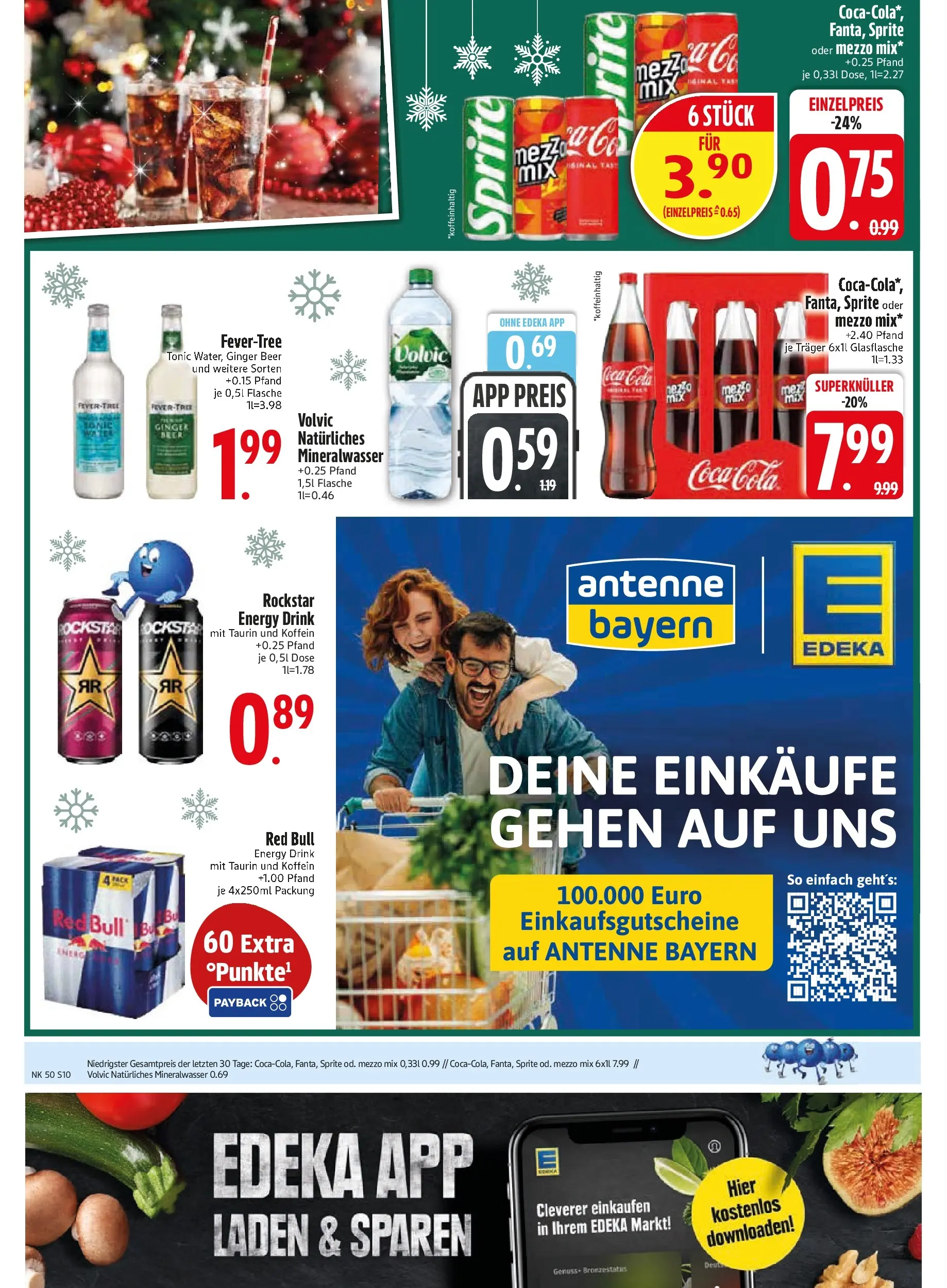 Edeka prospekt Zwiesel	 (ab 07.12.2025) » Angebote Online | Seite: 12 | Produkte: Rockstar energy, Mezzo mix, Coca cola, Rockstar