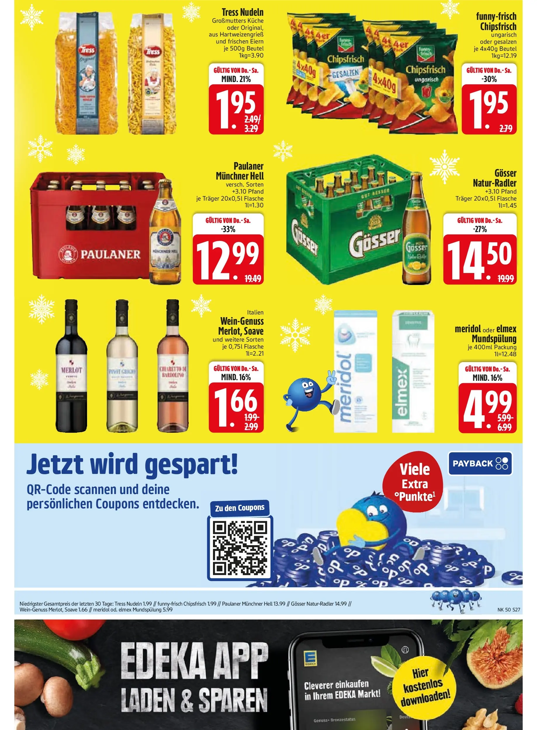 Edeka prospekt Zwiesel	 (ab 07.12.2025) » Angebote Online | Seite: 29 | Produkte: Merlot, Küche, Nudeln, Chips