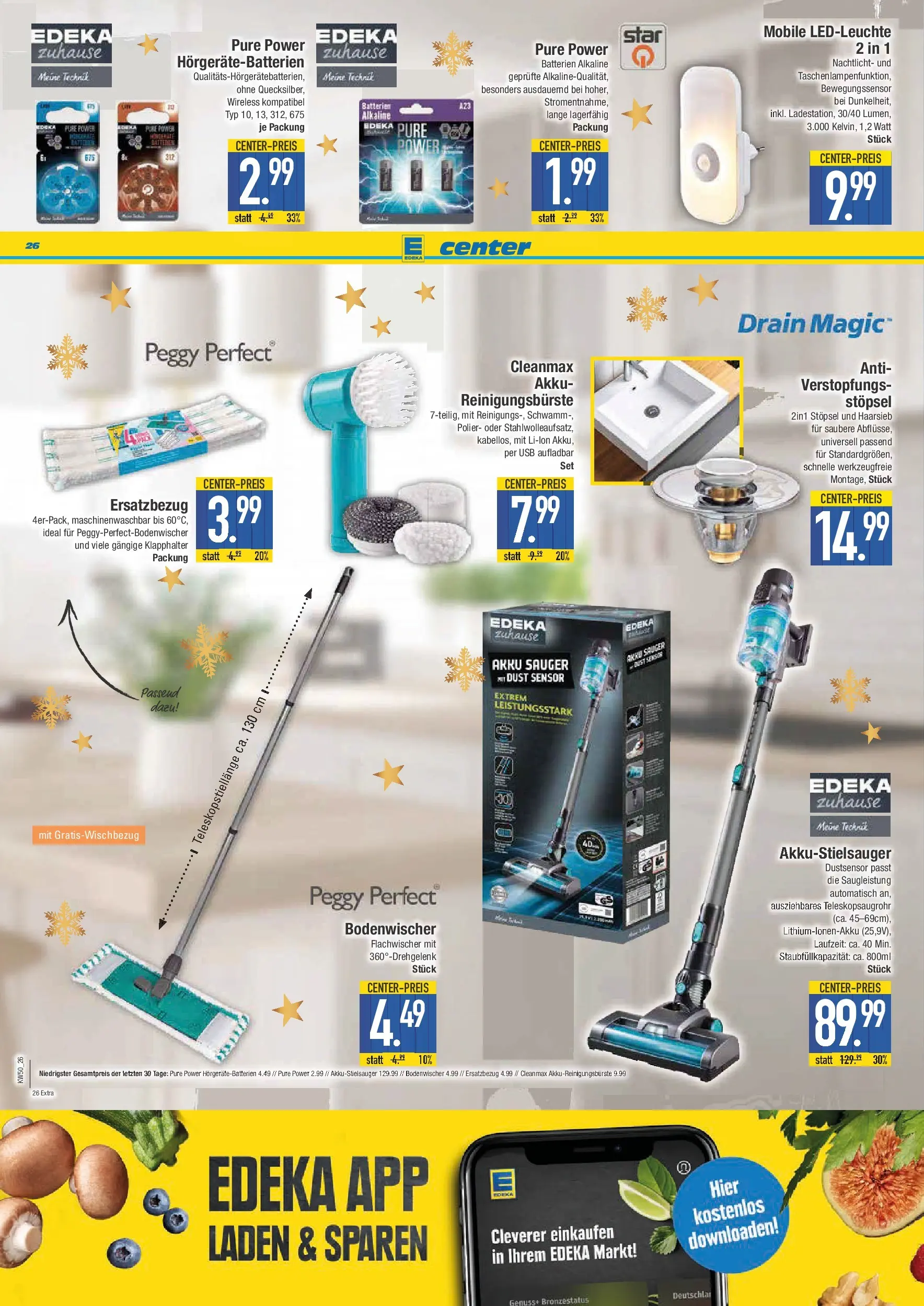 Edeka prospekt Schwabmünchen	 (ab 07.12.2025) » Angebote Online | Seite: 26 | Produkte: USB, Batterien, Nachtlicht