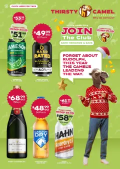 Preview of Deals - Forget about Rudolph, the year the Camel’s leading the way. - valid from 07.12.2025 | Page: 8