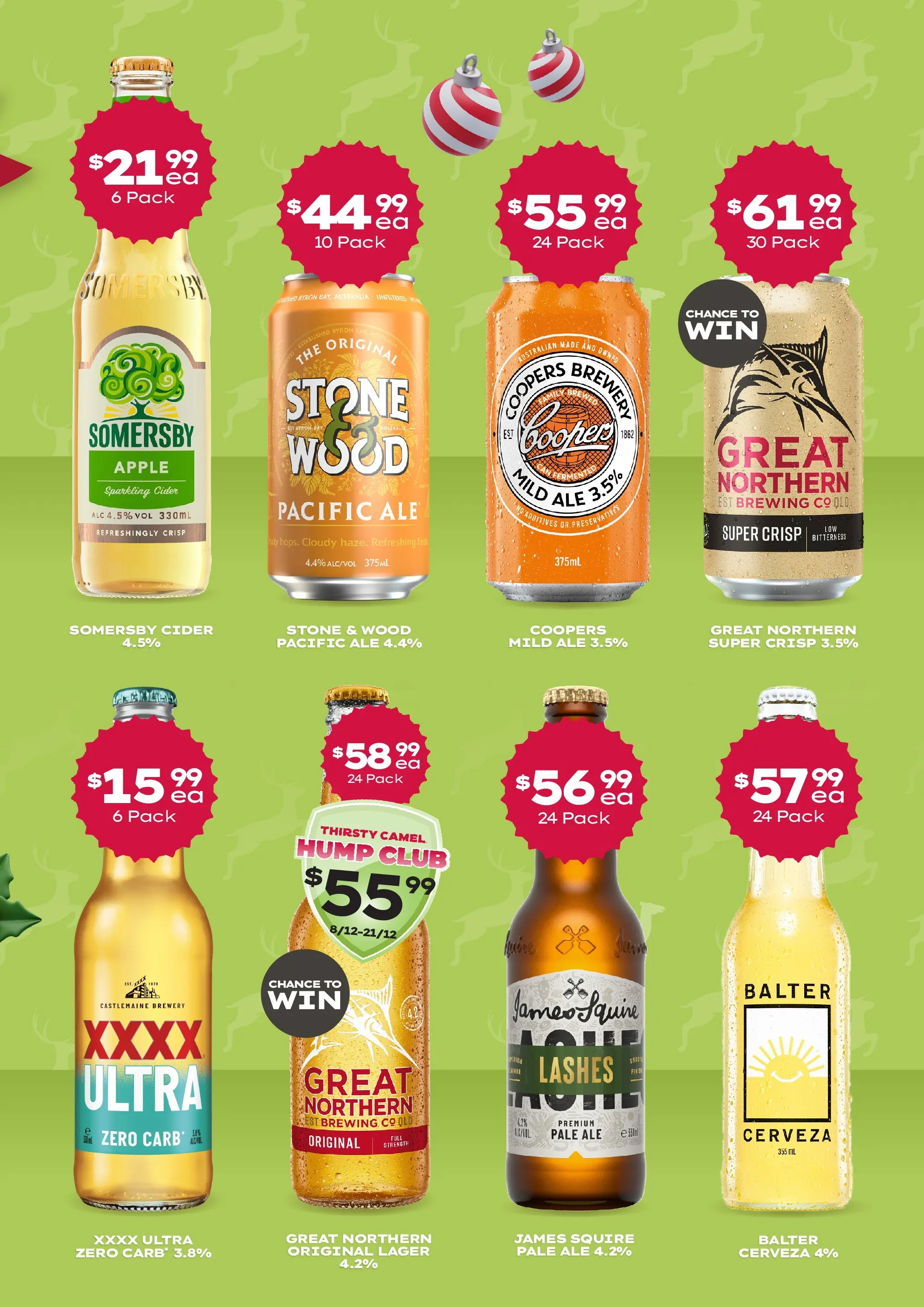 Deals - Forget about Rudolph, the year the Camel’s leading the way. - 07/12/2025 > weekly / monthly specials | Page: 3 | Products: Wood