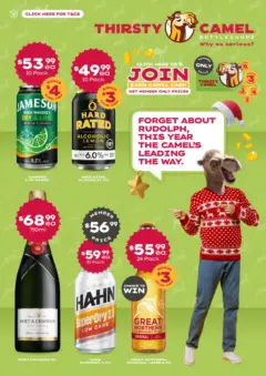Preview of Deals - Forget about Rudolph, the year the Camel’s leading the way. - valid from 07.12.2025 | Page: 6