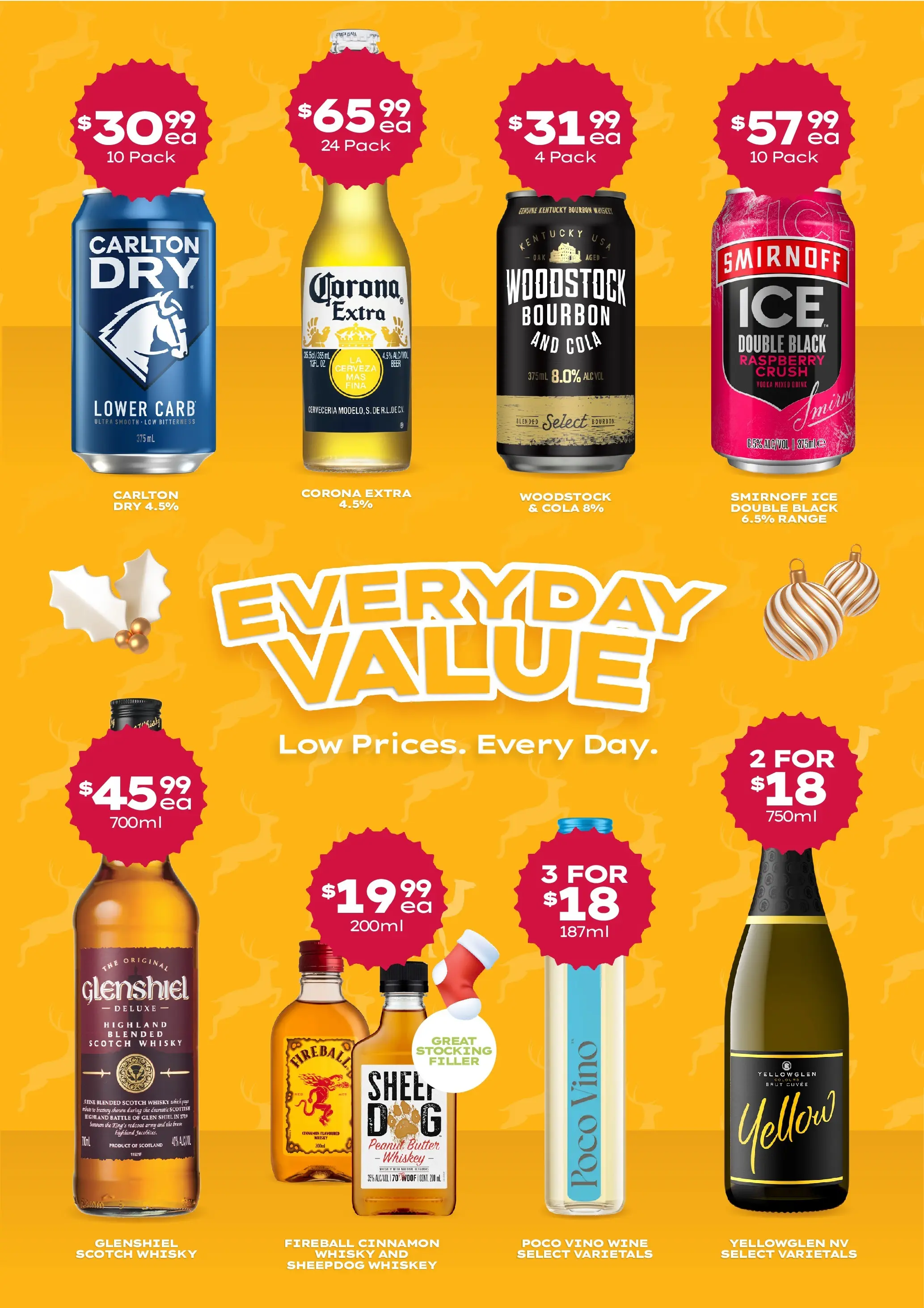 Deals - Forget about Rudolph, the year the Camel’s leading the way. - 07/12/2025 > weekly / monthly specials | Page: 6 | Products: Butter, Beer, Bourbon, Scotch