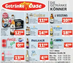 Entdecke - Getränke Oase: Getränkeangebote ab 07.12.2025 gültig Entdecke - Getränke Oase: Getränkeangebote ab 07.12.2025 gültig