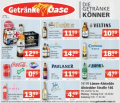 Entdecke - Getränke Oase: Getränkeangebote ab 07.12.2025 gültig Entdecke - Getränke Oase: Getränkeangebote ab 07.12.2025 gültig