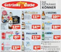 Entdecke - Getränke Oase: Getränkeangebote ab 07.12.2025 gültig Entdecke - Getränke Oase: Getränkeangebote ab 07.12.2025 gültig