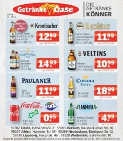 Entdecke - Getränke Oase: Getränkeangebote ab 07.12.2025 gültig Entdecke - Getränke Oase: Getränkeangebote ab 07.12.2025 gültig