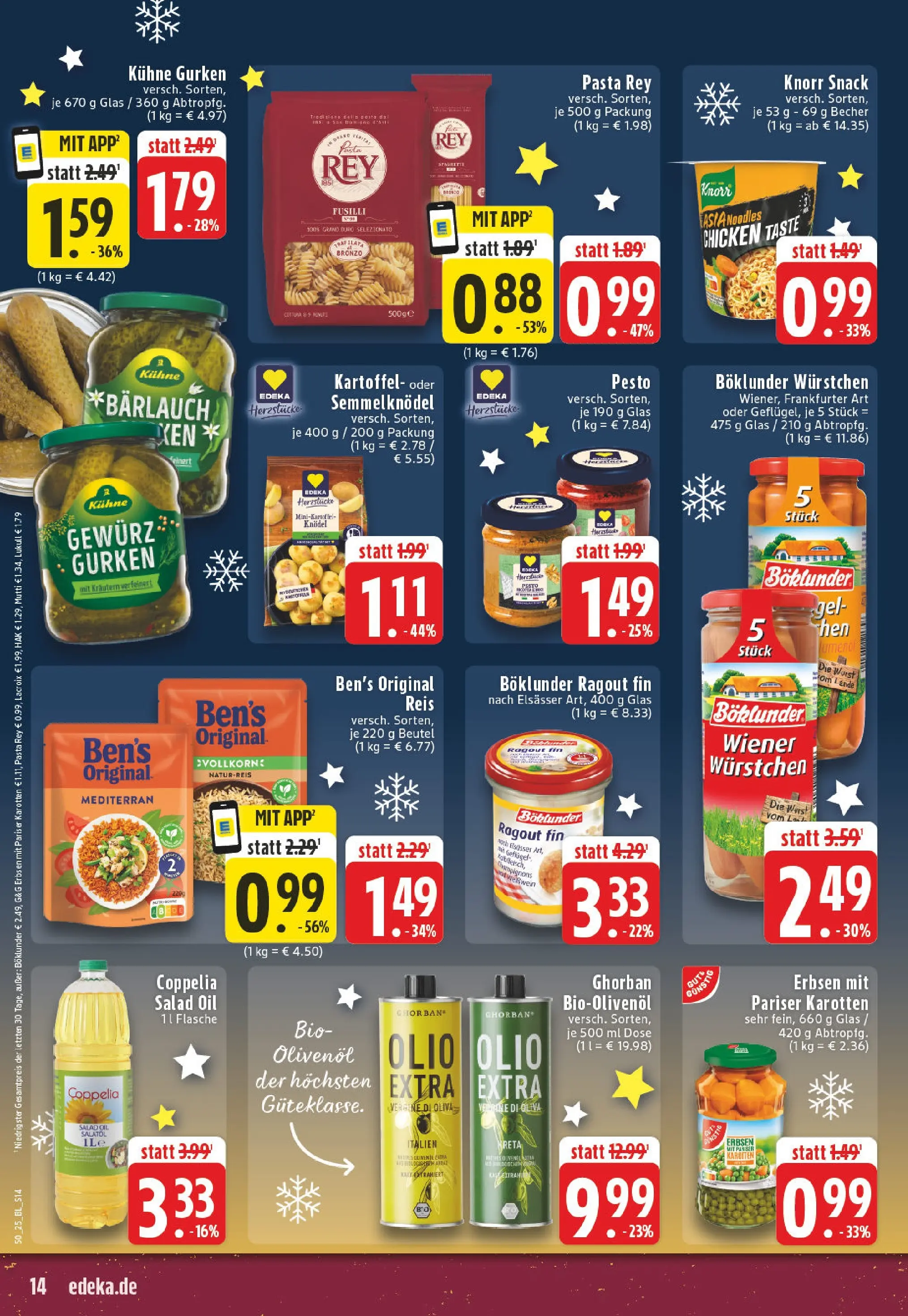 Edeka prospekt Münster	 (ab 07.12.2025) » Angebote Online | Seite: 14